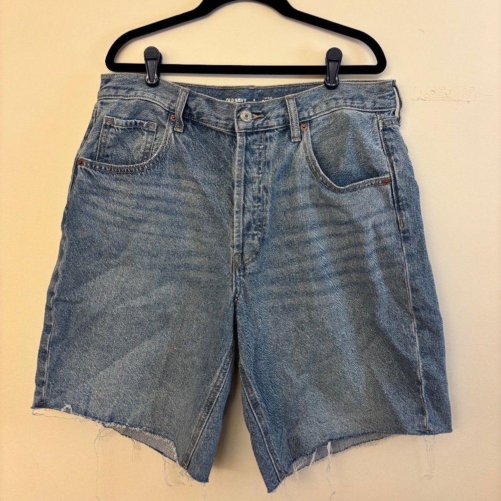 Old Navy Mid Rise Jean Shorts
